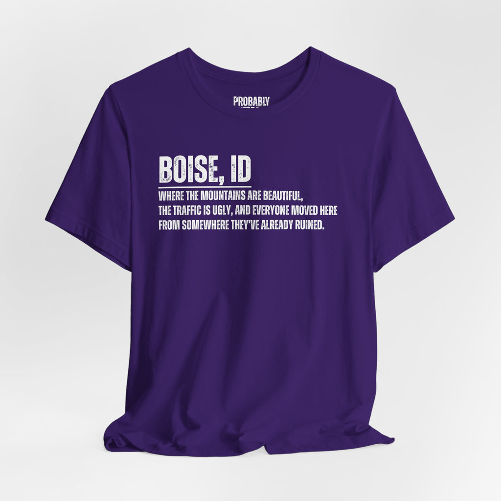 Boise, ID Definition T-Shirt