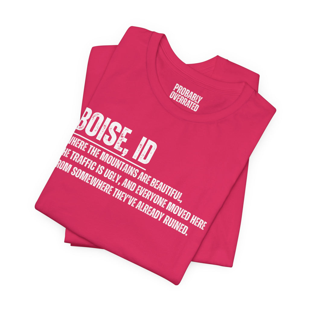 Boise, ID Definition T-Shirt