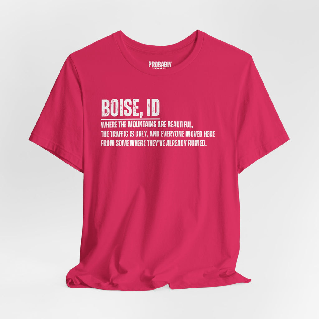 Boise, ID Definition T-Shirt
