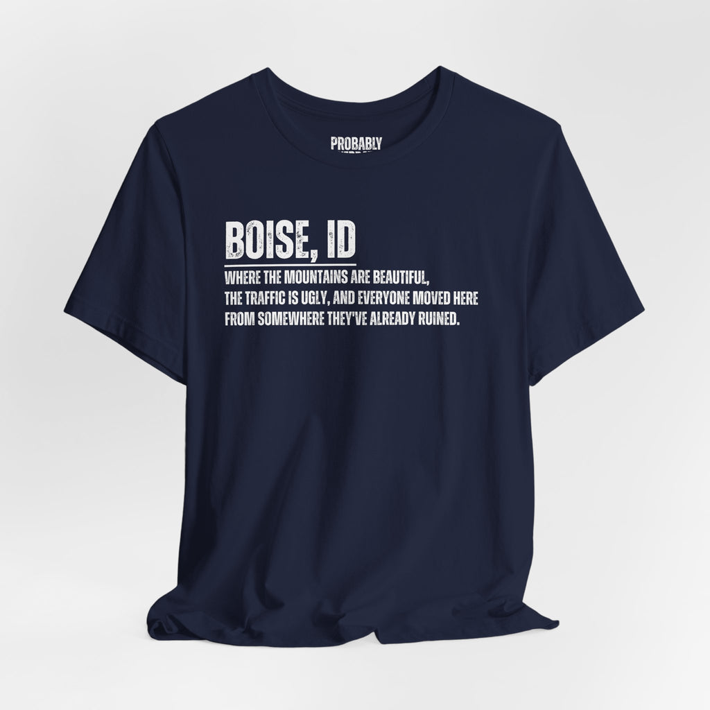 Boise, ID Definition T-Shirt